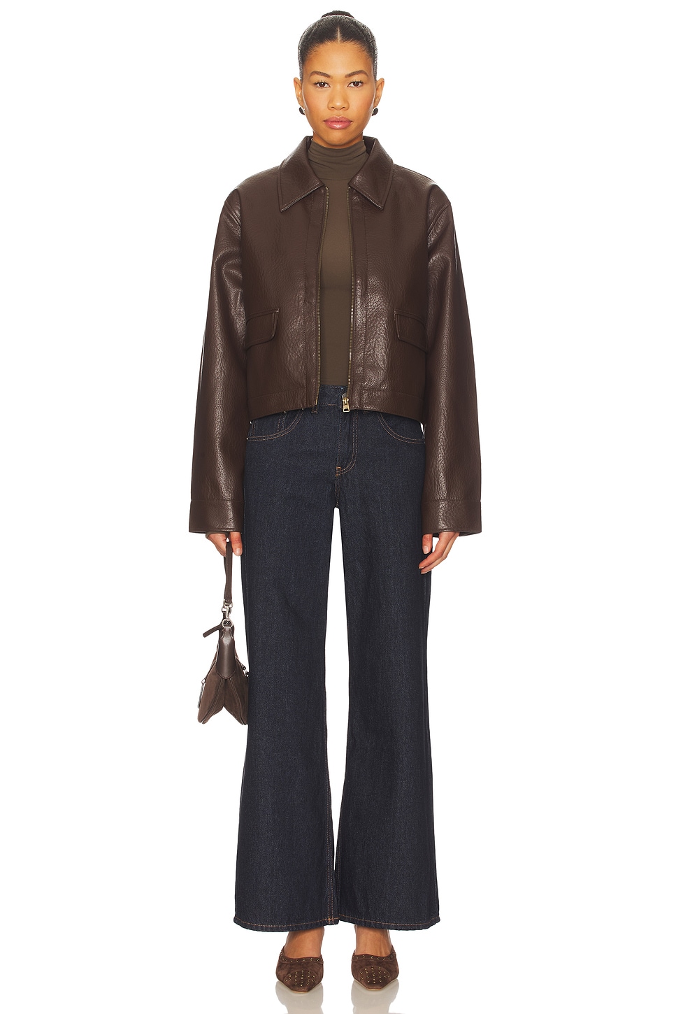 Fianna Faux Leather Jacket