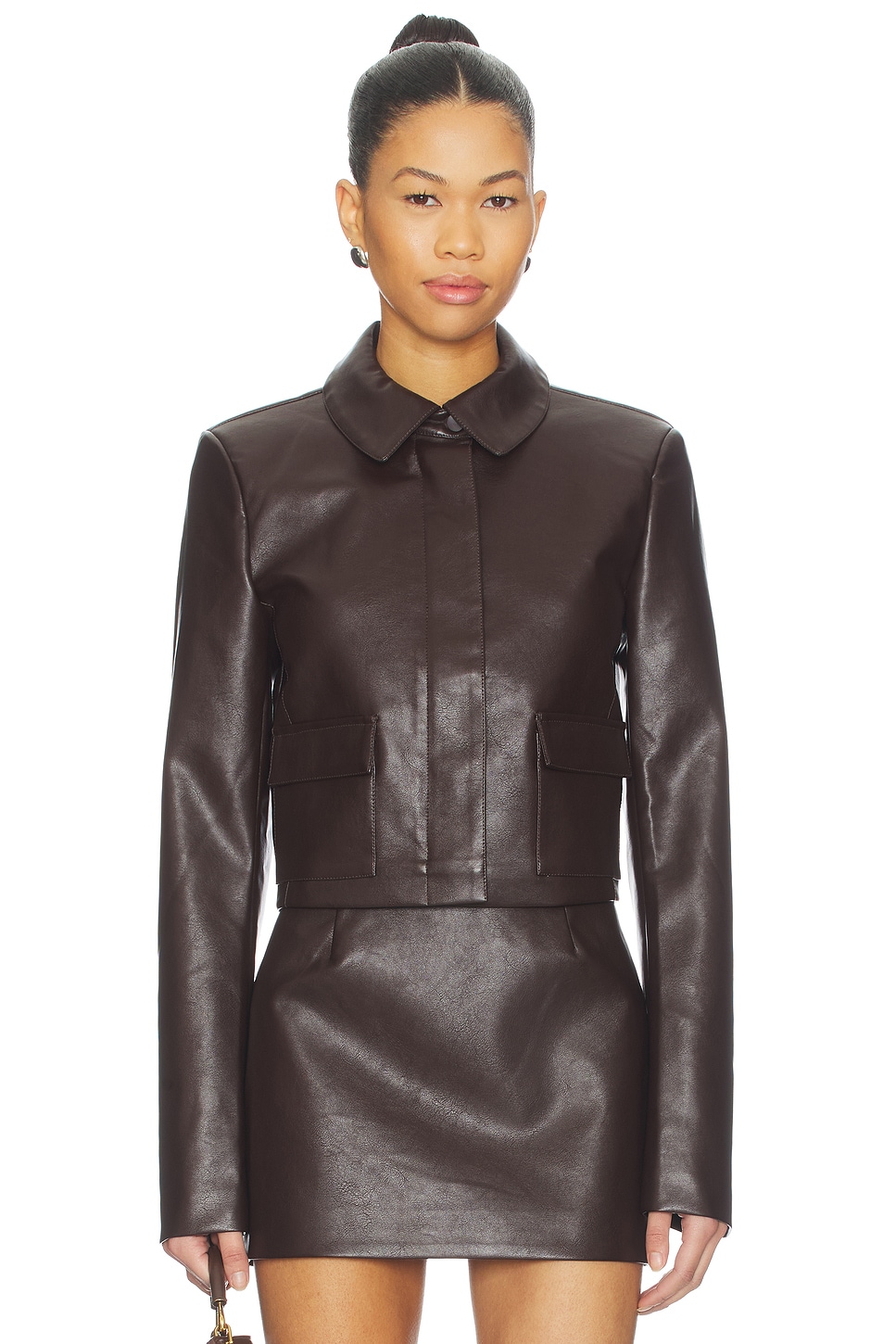 ALL THE WAYS - Bleeker Faux Leather Jacket | Plush