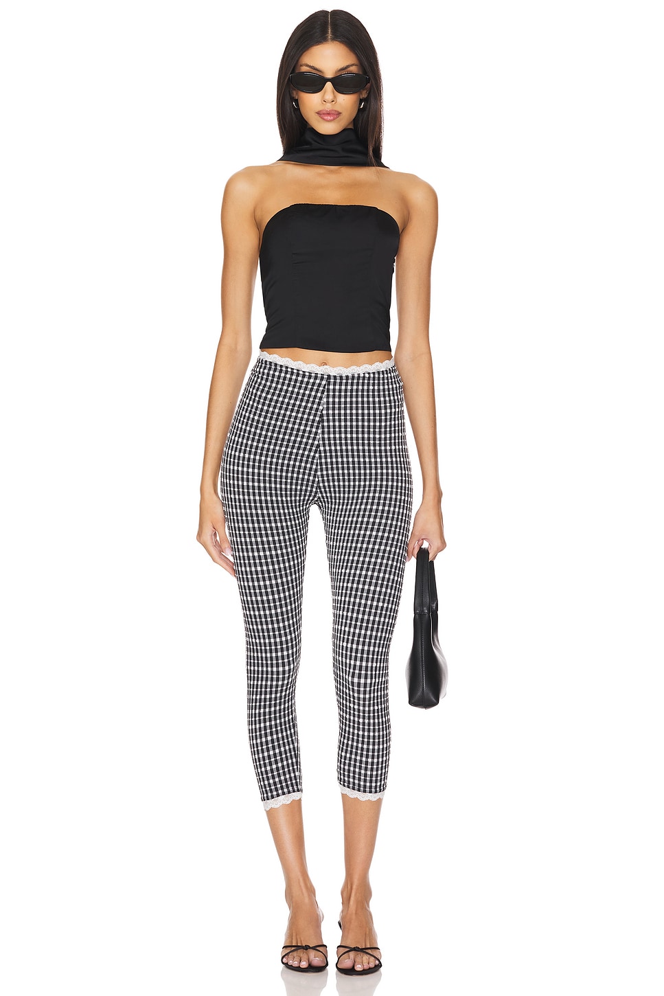 ALL THE WAYS Ivy Tube Top in Black | REVOLVE