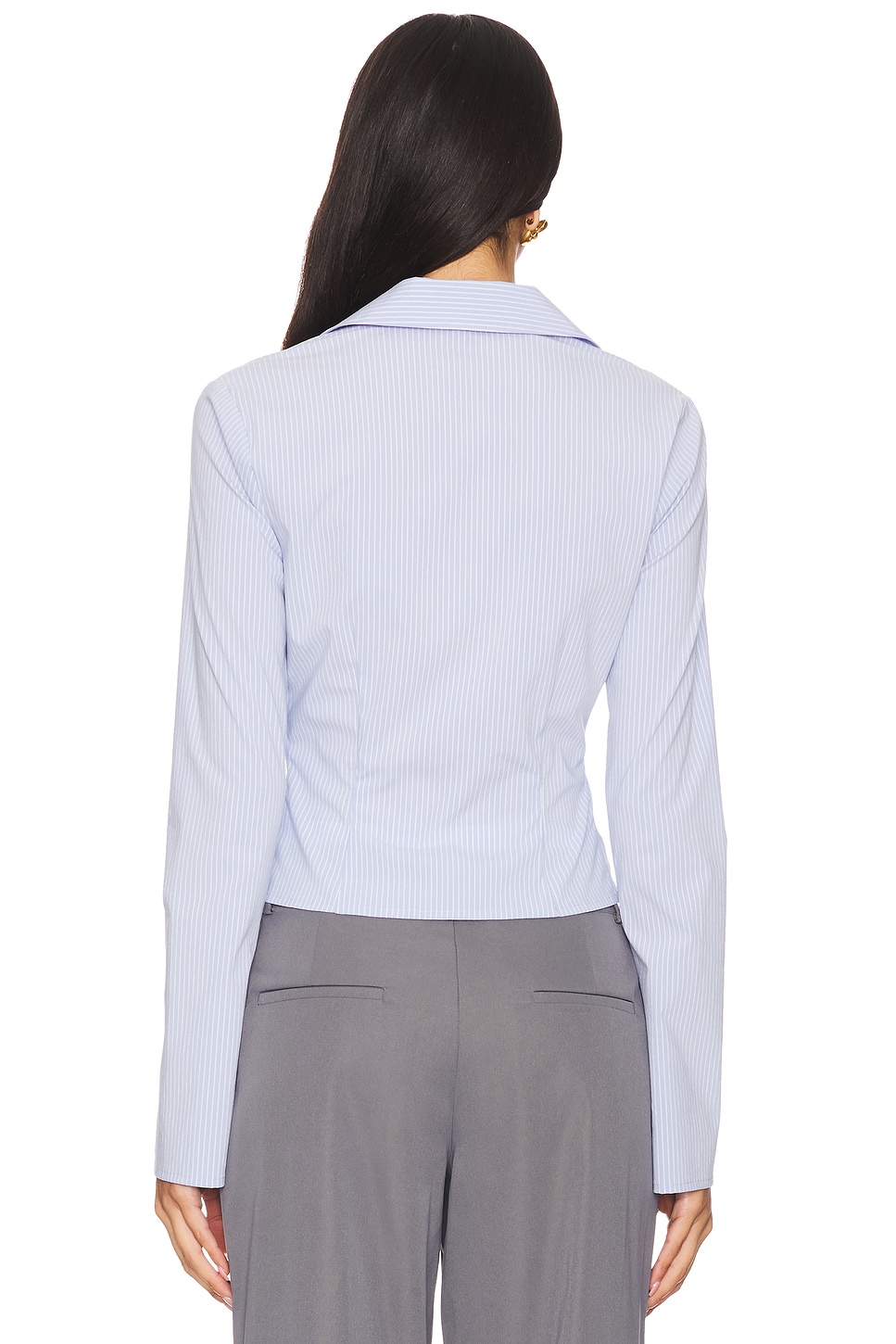 ALL THE WAYS Fiona Button Front Top