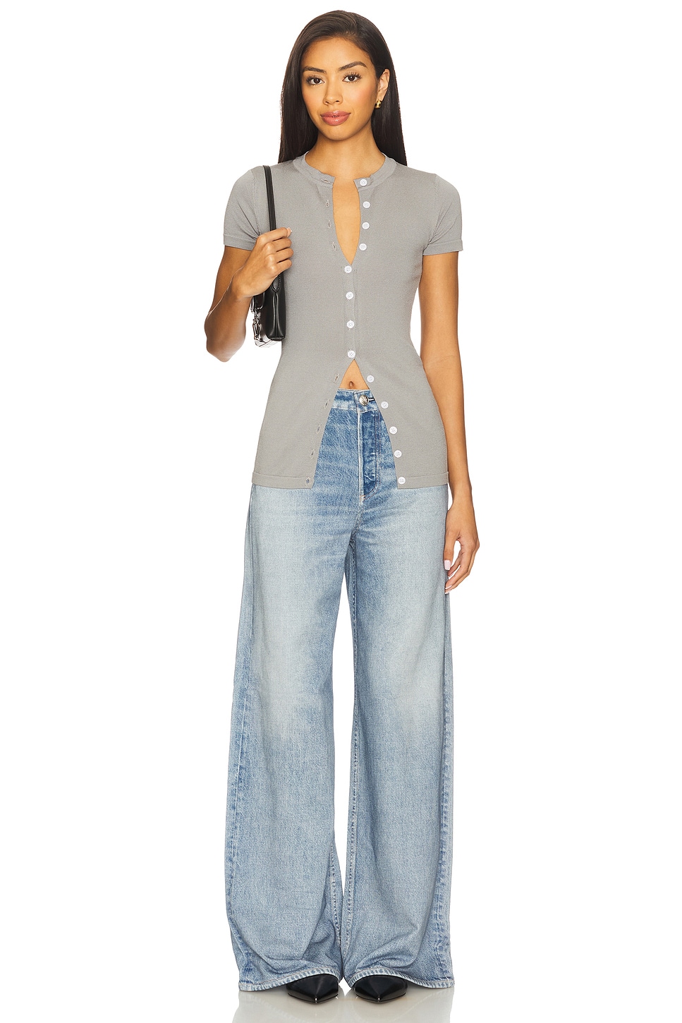 Samantha Button Up Top