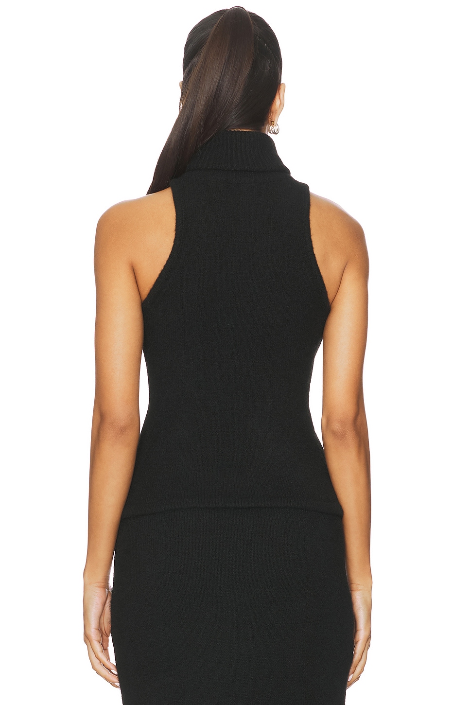 ALL THE WAYS Elsie Knit Top in Black | REVOLVE