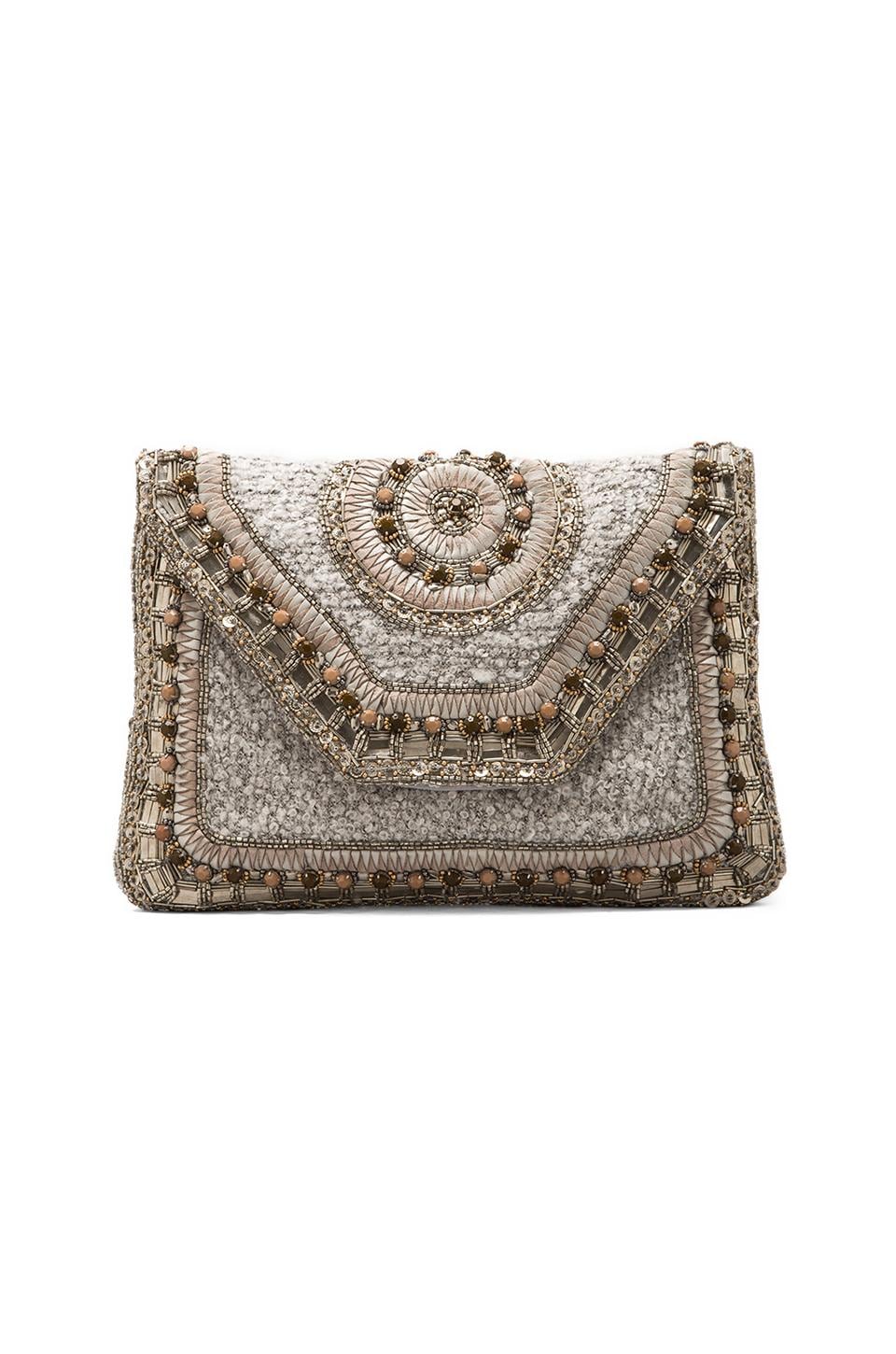 Antik Batik Davka Clutch in Grey | REVOLVE