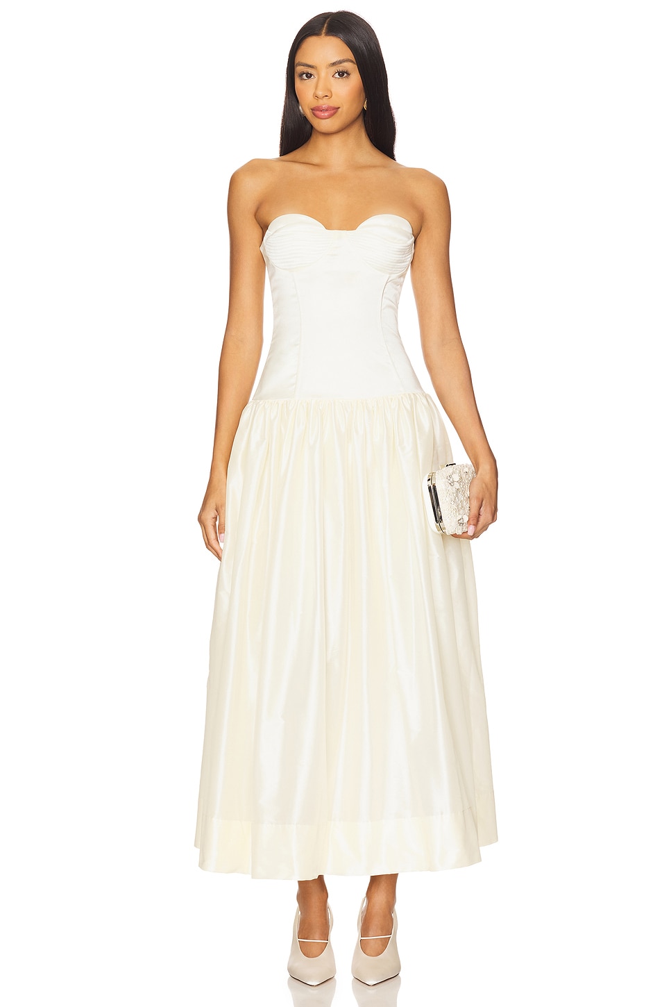 white christmas dresses Chloe Corset Ivory – byHER