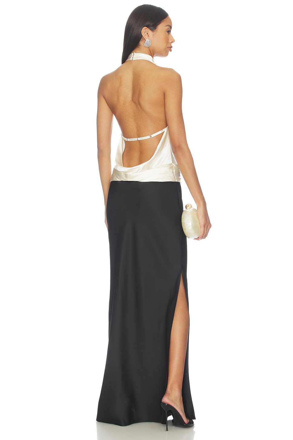 Anna October Ayla Maxi Dress in Black - Size L