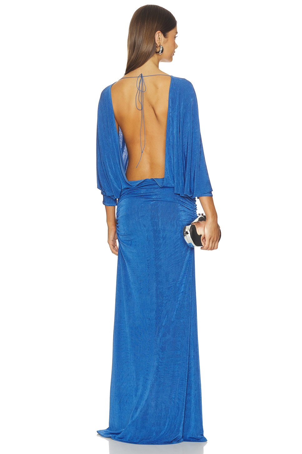 white christmas dresses Brigid Dress L / Ivory / Sky Blue