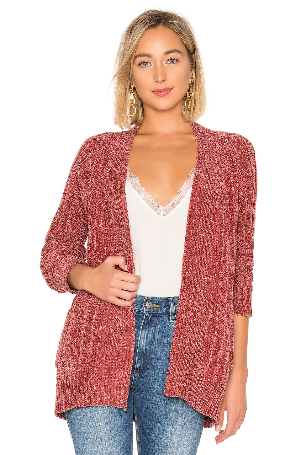 oversized chenille sweater