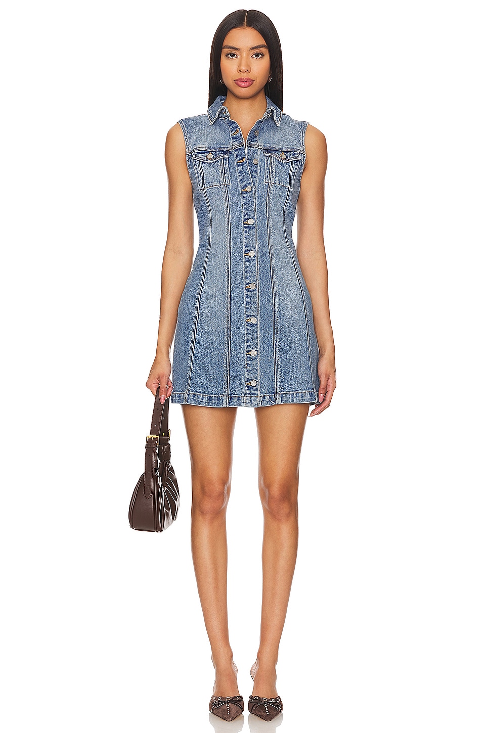 ABRAND Button Up Dress