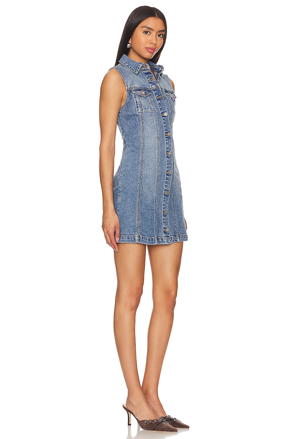 ABRAND Button Up Dress