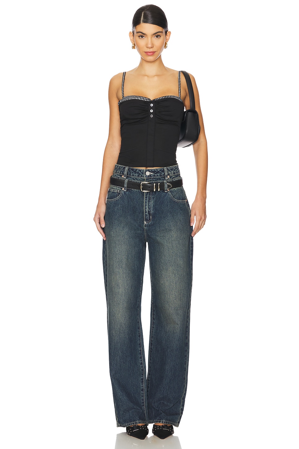 Carrie Straight Leg Jeans - Thumbnail 5