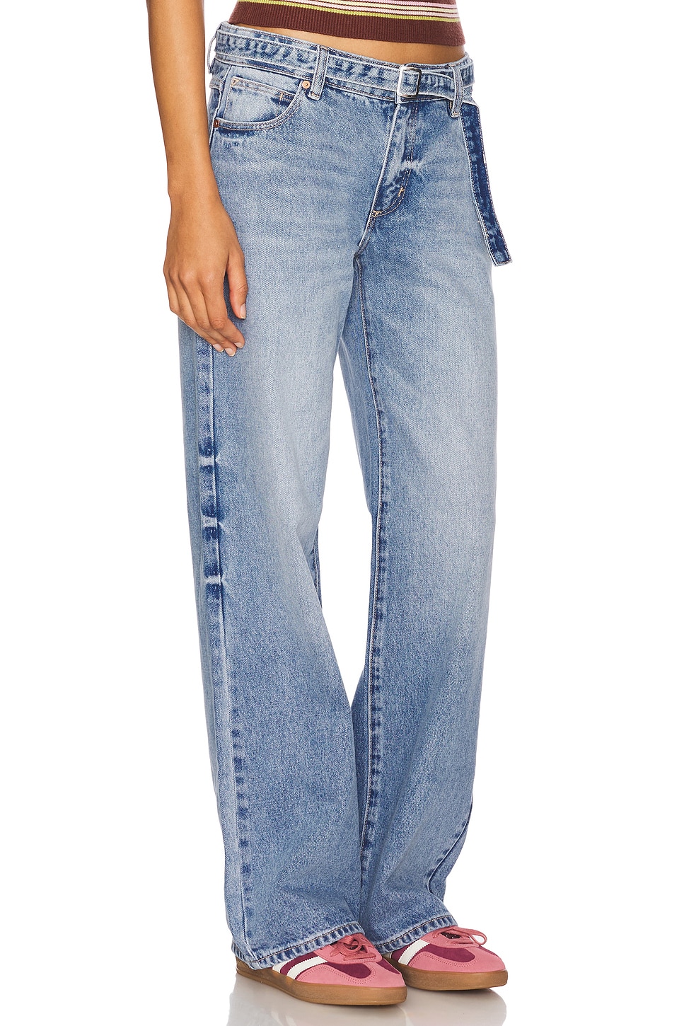 99 Baggy Belt Jeans - Thumbnail 2