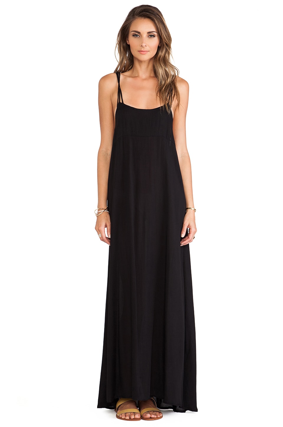 ACACIA Moorea Maxi Dress in Storm