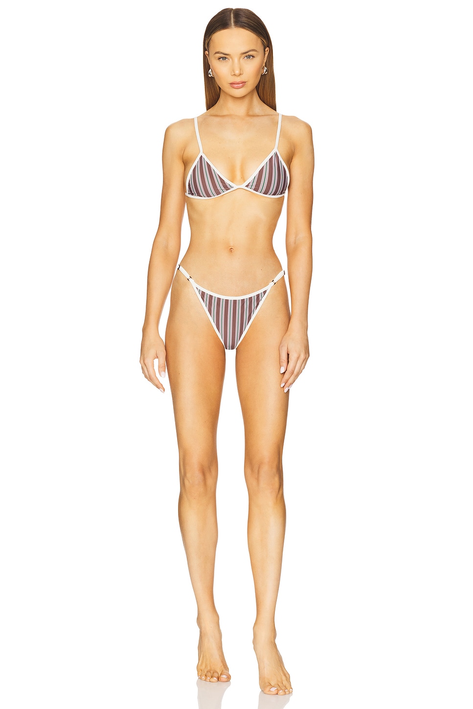 ACACIA Relle Piped Bikini Bottom thumbnail