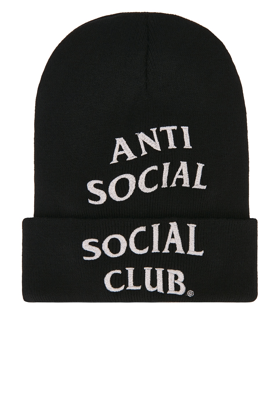 Anti Social Social Club — ШАПКА БИНИ EMBROIDERED · Black