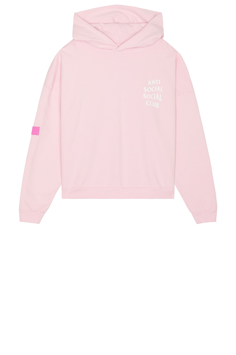 Womens Hoodies Anti Social Social Club Pink Hoodie Real New Anti