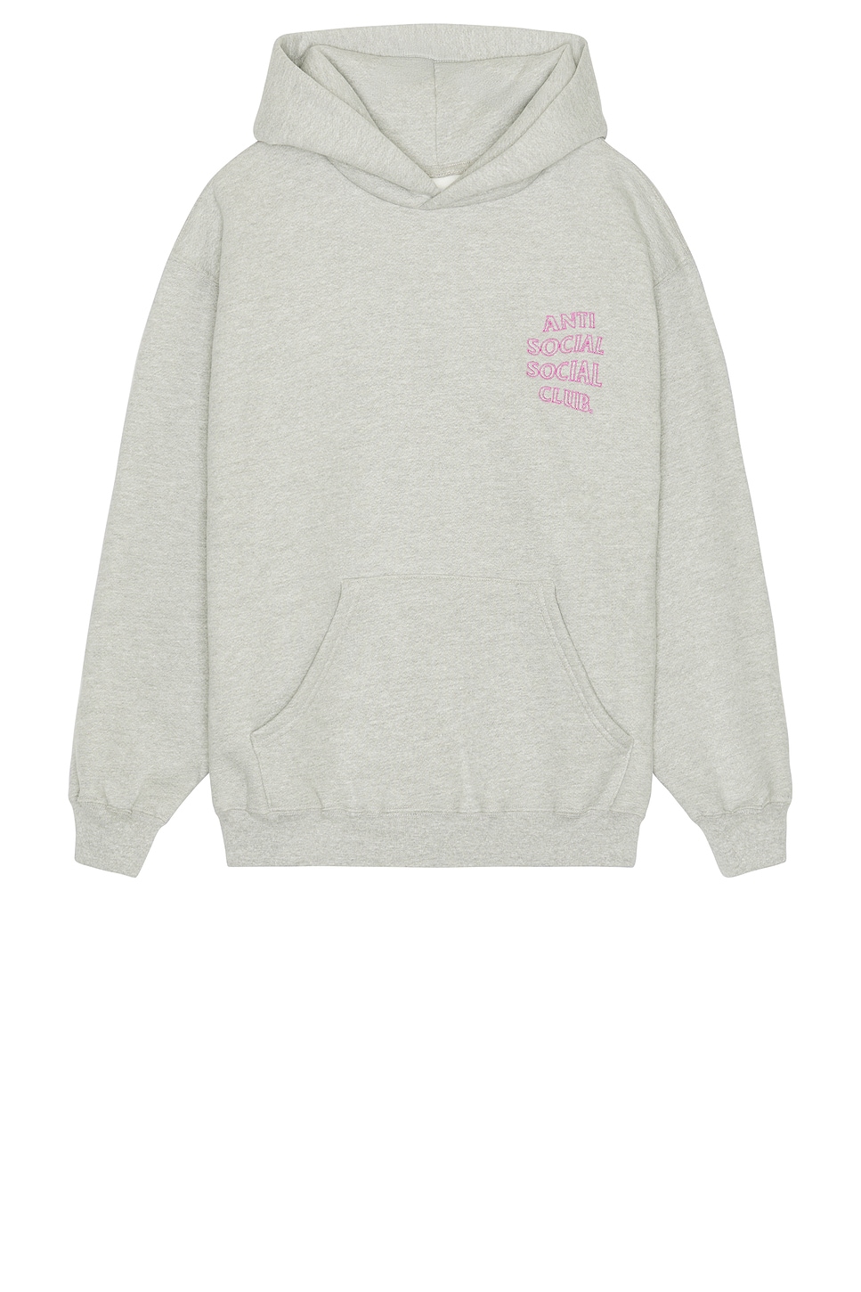 Anti Social Social Club Applique Mind Games Hoodie in Gray REVOLVE