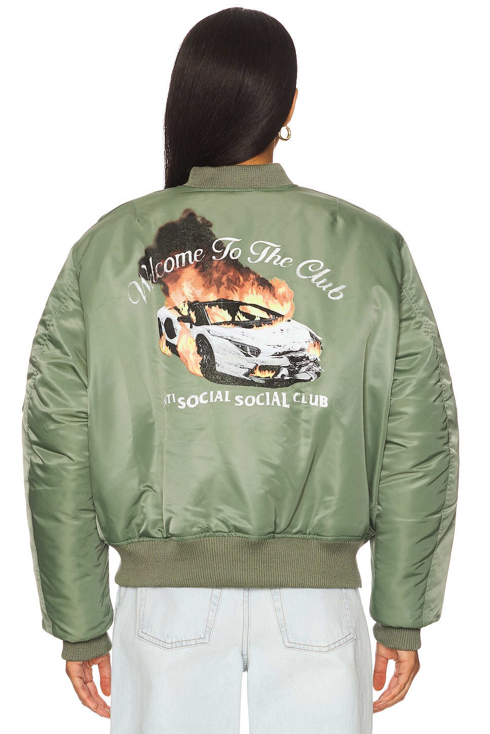 Welcome To The Club MA-1 Jacket - Thumbnail 3