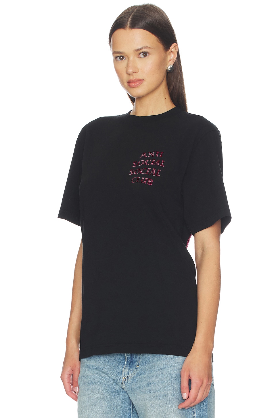 Anti Social Social Club Rhinestone Mind Games Tee