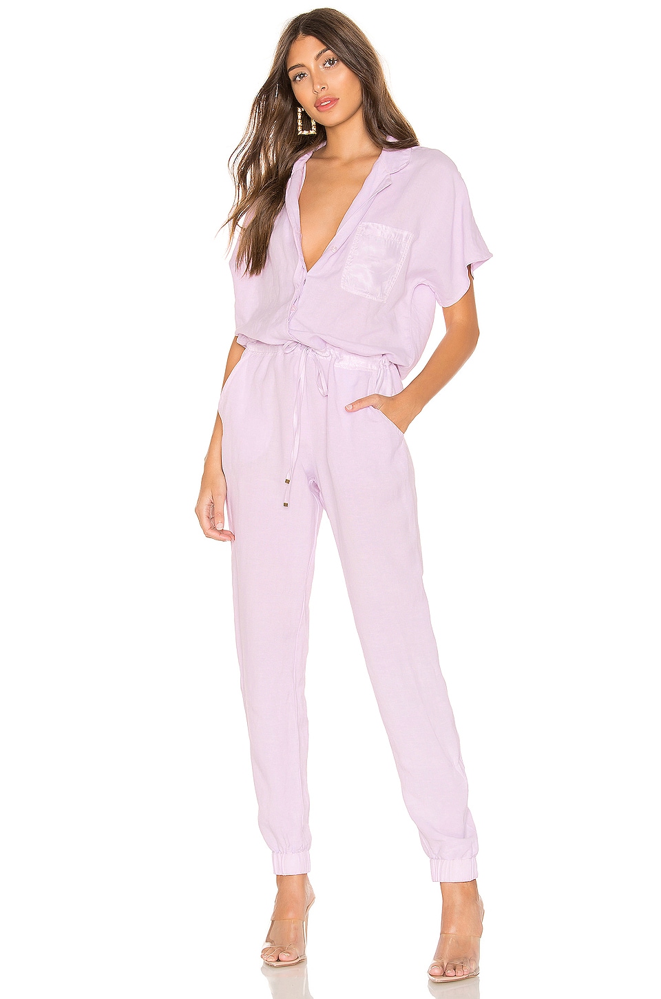 Yfb Clothing X Revolve Adrienne Jumpsuit En Lilac Revolve