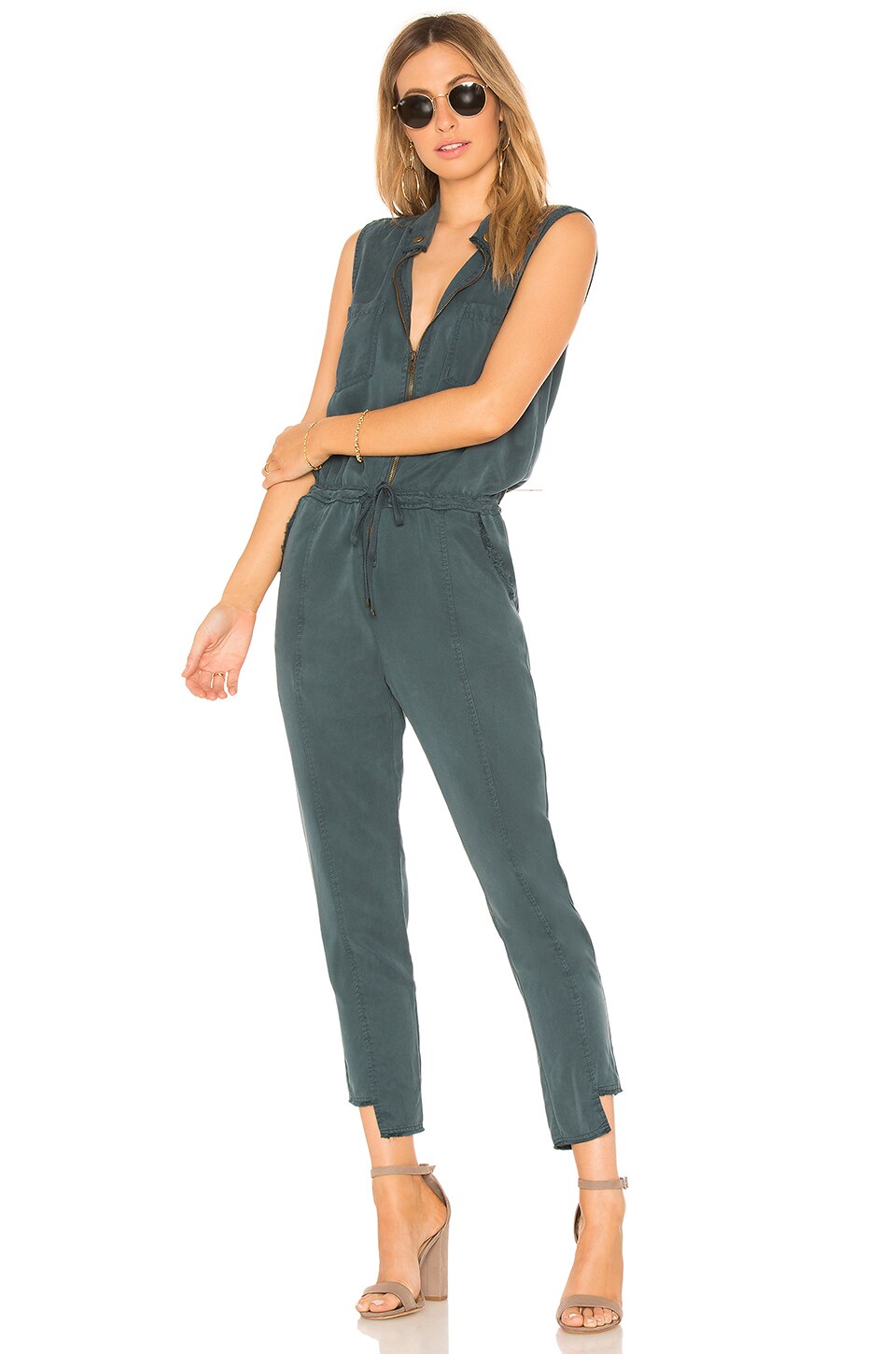 YFB CLOTHING Jumpsuit in Sea Blue REVOLVE