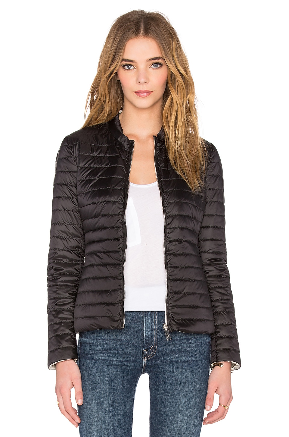 ADD Reversible Down Jacket in Black & Silver | REVOLVE