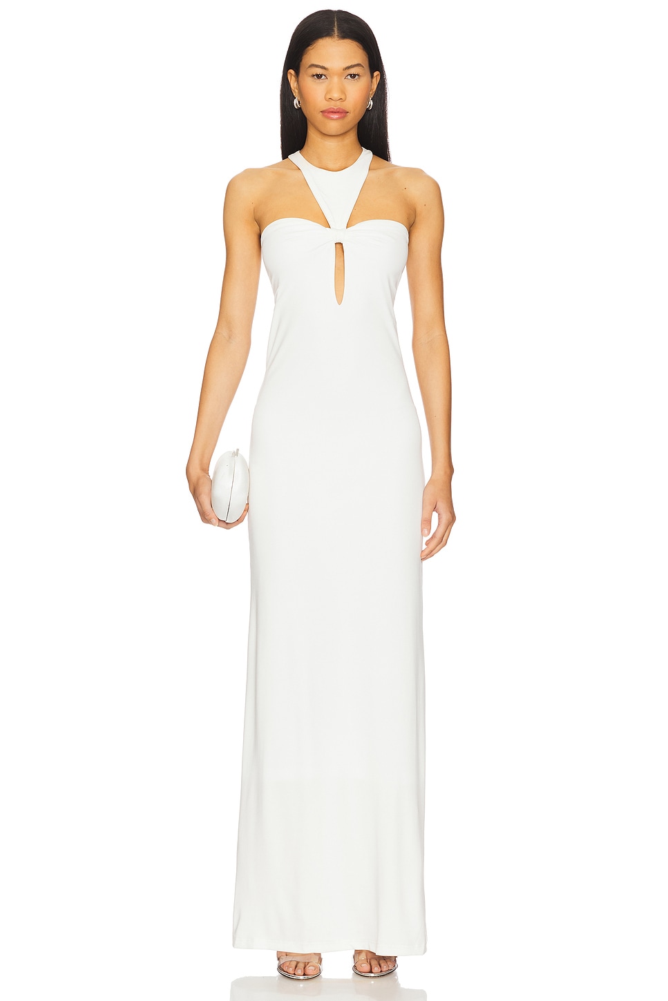 Adriana Degreas X Sabine Getty Open Back Maxi Dress