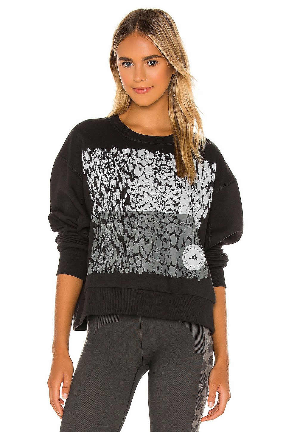 adidas by stella mccartney graphic sweatshirt