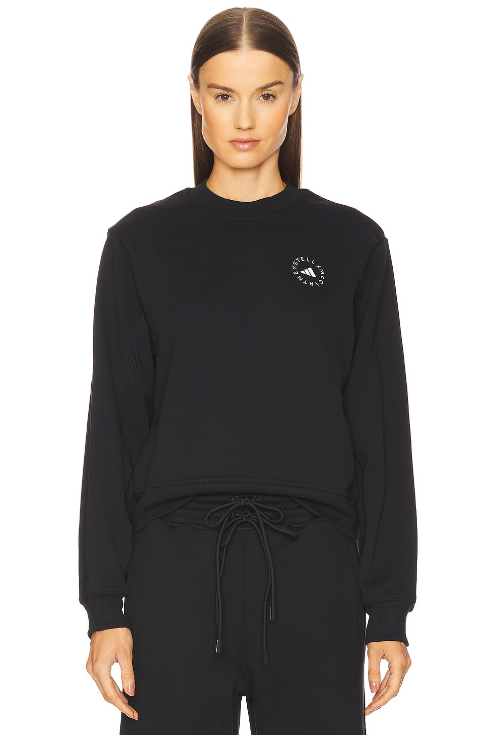 adidas by Stella McCartney REGULAR スウェットシャツ - Black