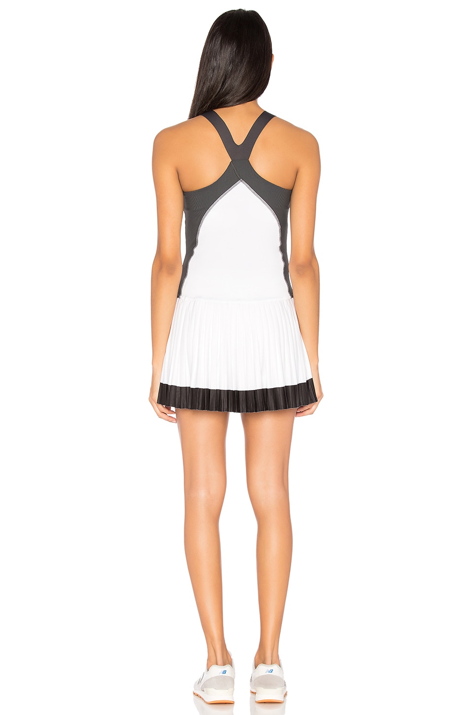 ADIDAS BY STELLA MCCARTNEY Sleeveless Tennis Dress, White/Solid Gray ...