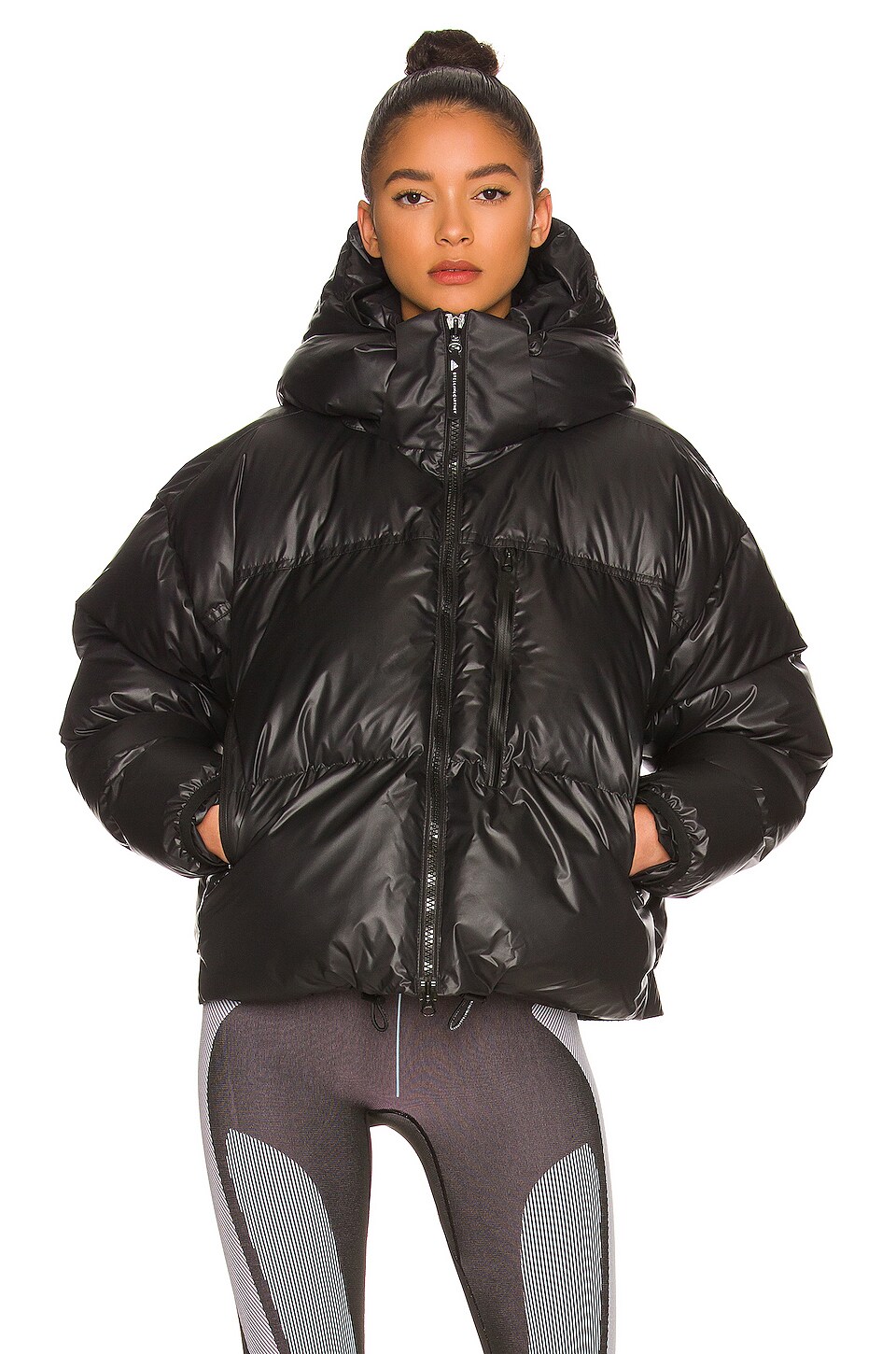 adidas by Stella McCartney Puffer in Black & White