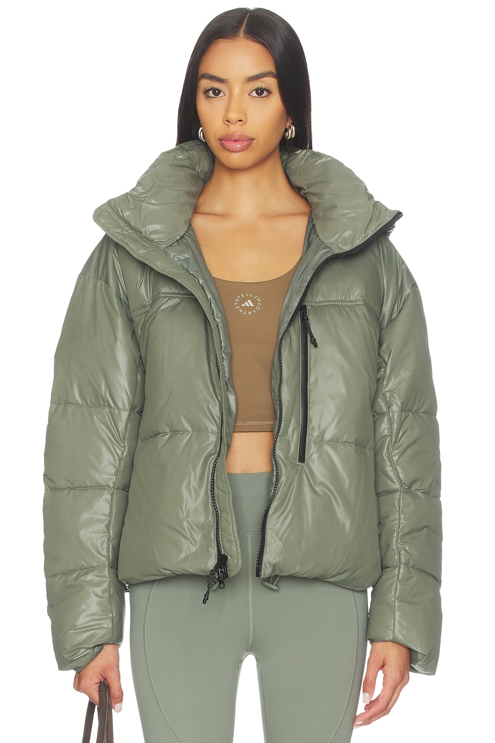 adidas by Stella McCartney True Nature Short Padded Jacket in