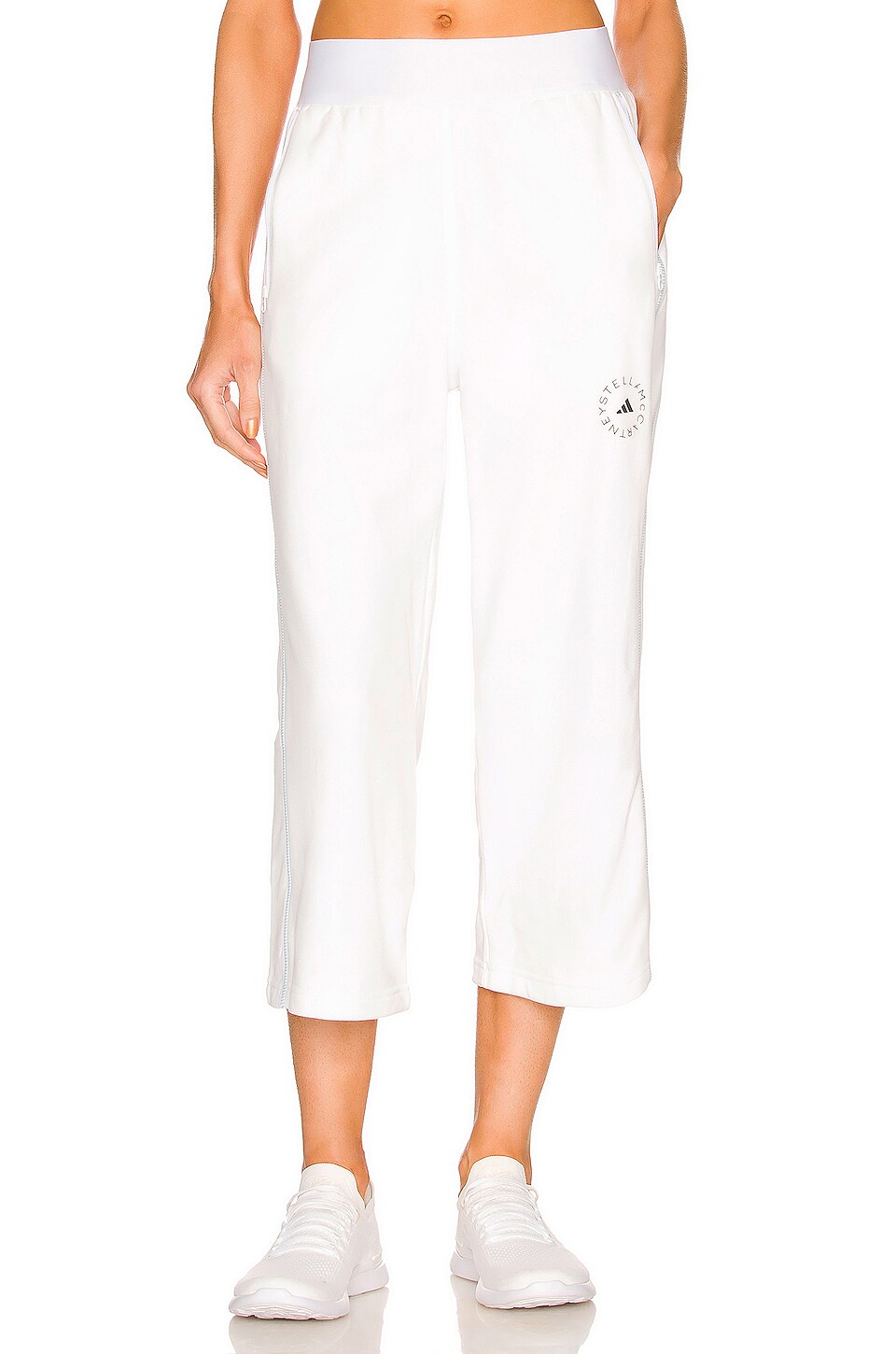 adidas by Stella McCartney Sweatpants in White | REVOLVE