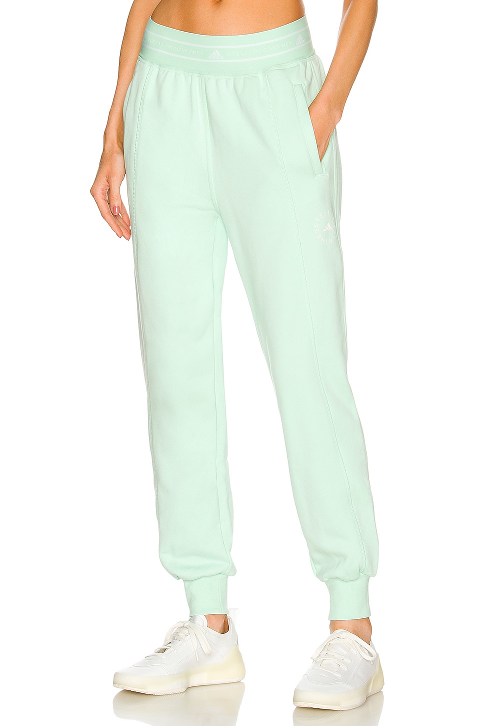 Image 1 of Sweatpants in Frog Green