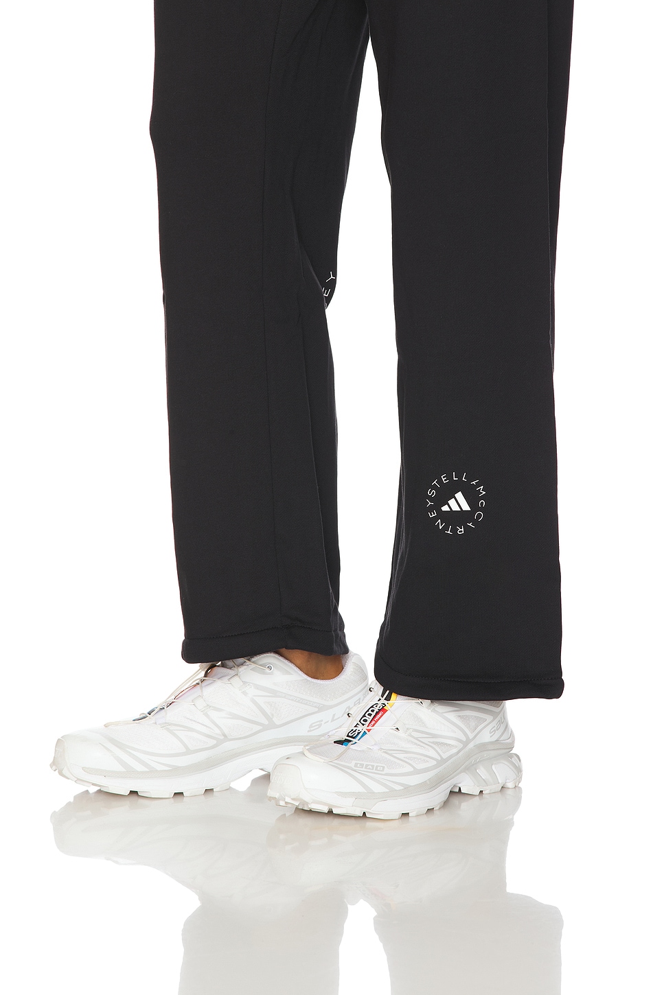 adidas by Stella McCartney Straight Leg Pants in Black | REVOLVE