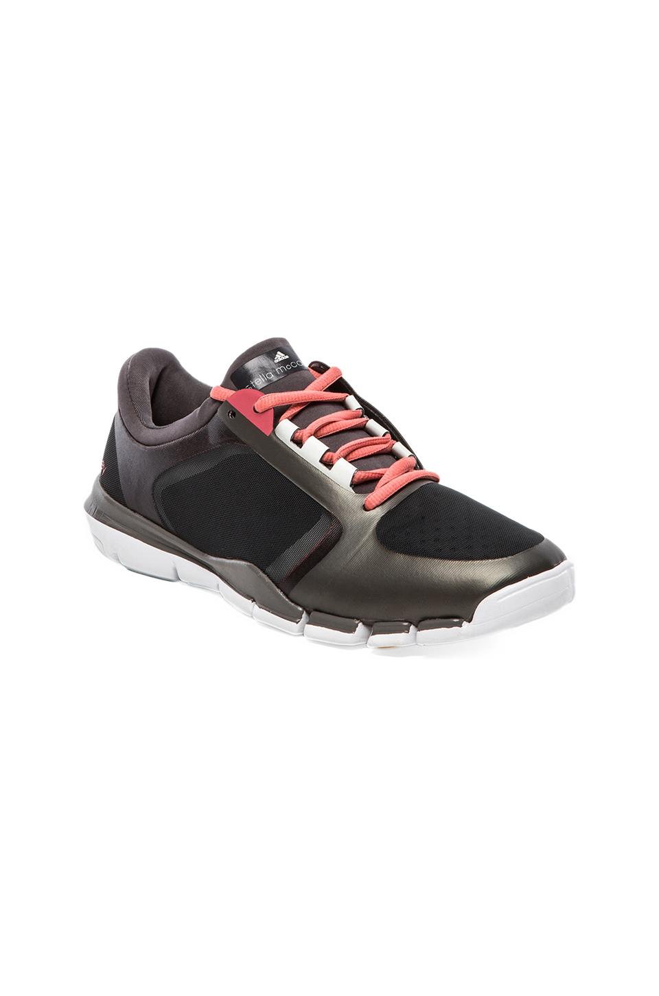 adidas by Stella McCartney Leucippus Adipure Athletic Shoe in Grey & Coral