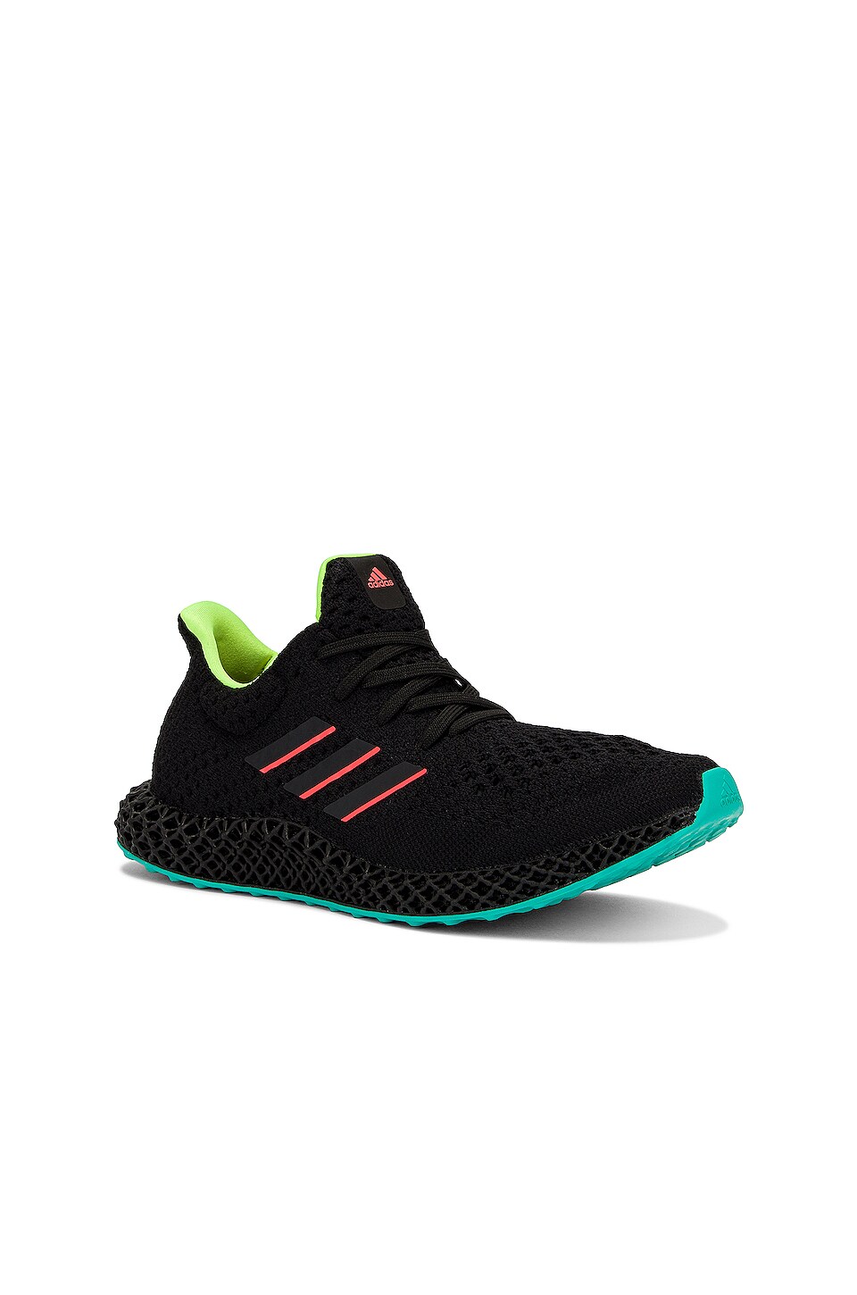 adidas Originals 4D Futurecraft in Core Black, Carbon & Turbo
