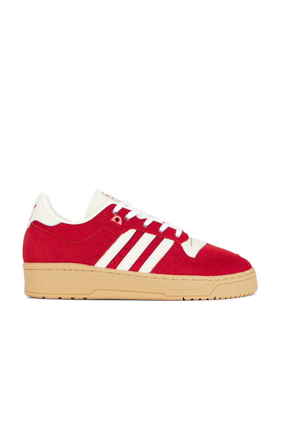 adidas Originals Rivalry 86 Low Sneaker in Better Scarlet Ivory Gum REVOLVE