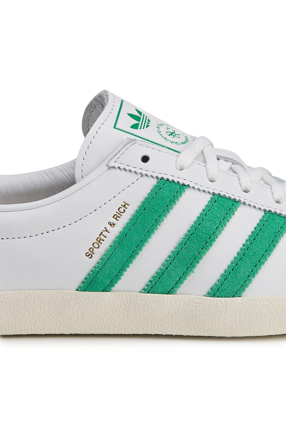 adidas Originals x Sporty & Rich Blanc Sneakers in Ftwr White, Off White, &  Court Green | REVOLVE