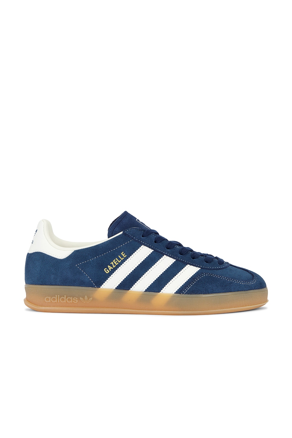 靴 adidas Originals Gazelle Night Indigo adidas Originals Gazelle Indoor Sneaker in Night Indigo, Off White