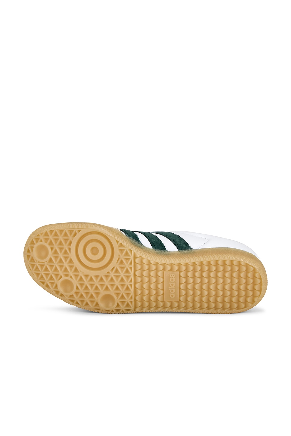 adidas gazelle silver green womens Adidas Samba White Crew Green Gum Shoes – Long Beach Skate Co main image 1
