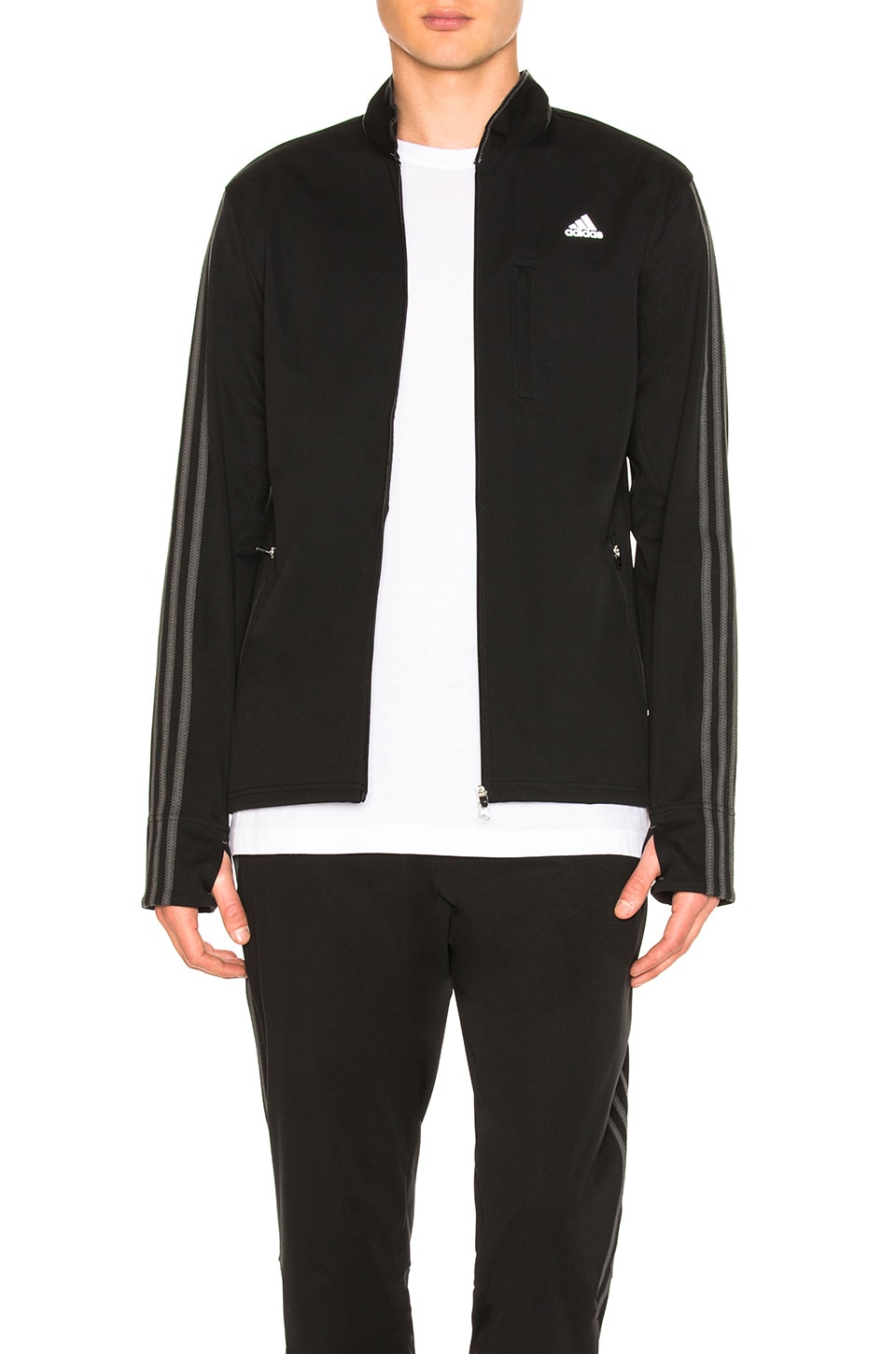 Adidas By Kolor X Track Jacket In Black Revolve Adidas By Kolor X Track Jacket In Black
