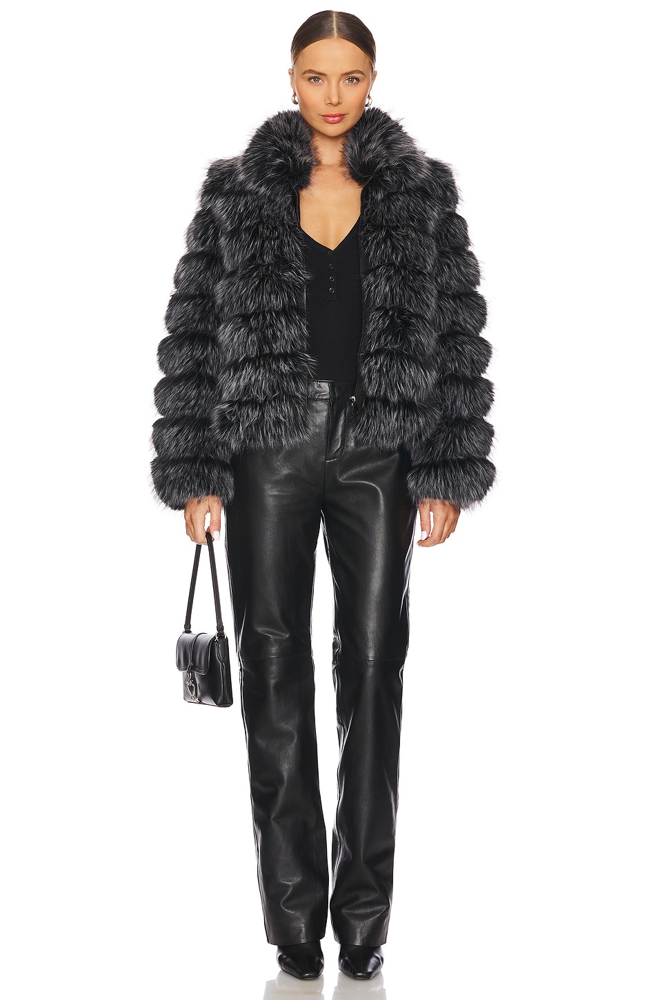 Adrienne Landau The Landau Faux Fur Jacket