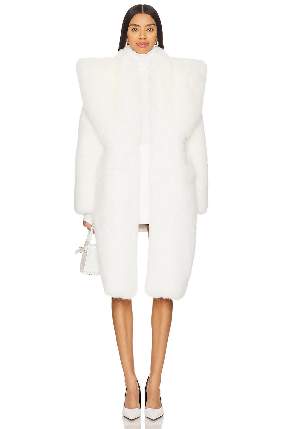 The Renaissance Faux Fur Coat - Thumbnail 1