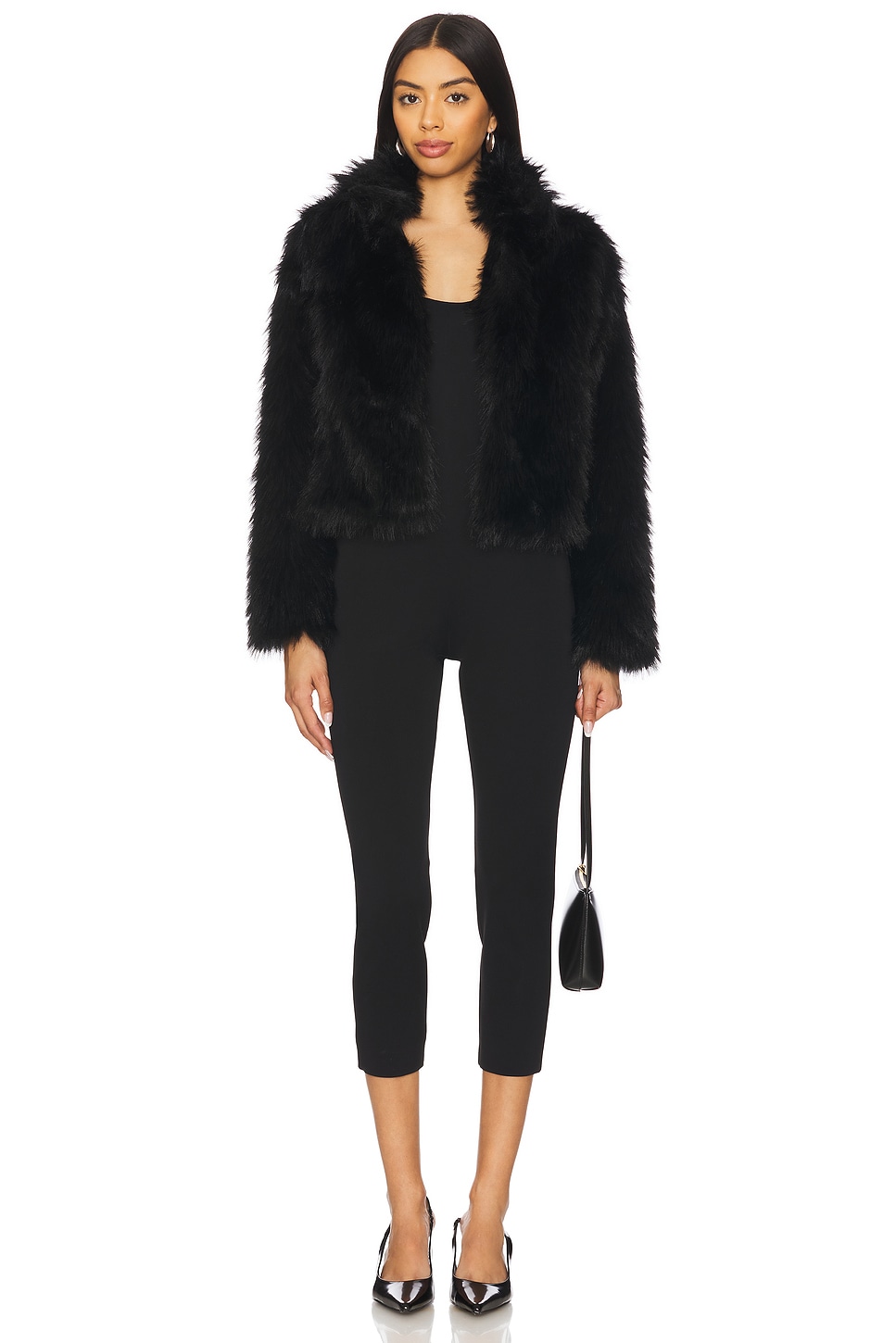 FAUX FUR EASY FIT 자켓