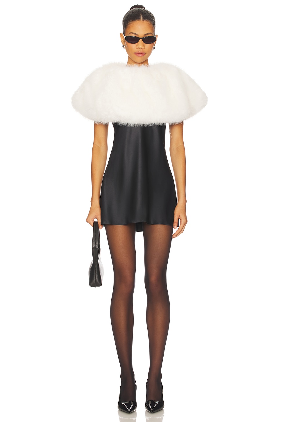 Adrienne Landau Luna Shawl in Snow White | REVOLVE