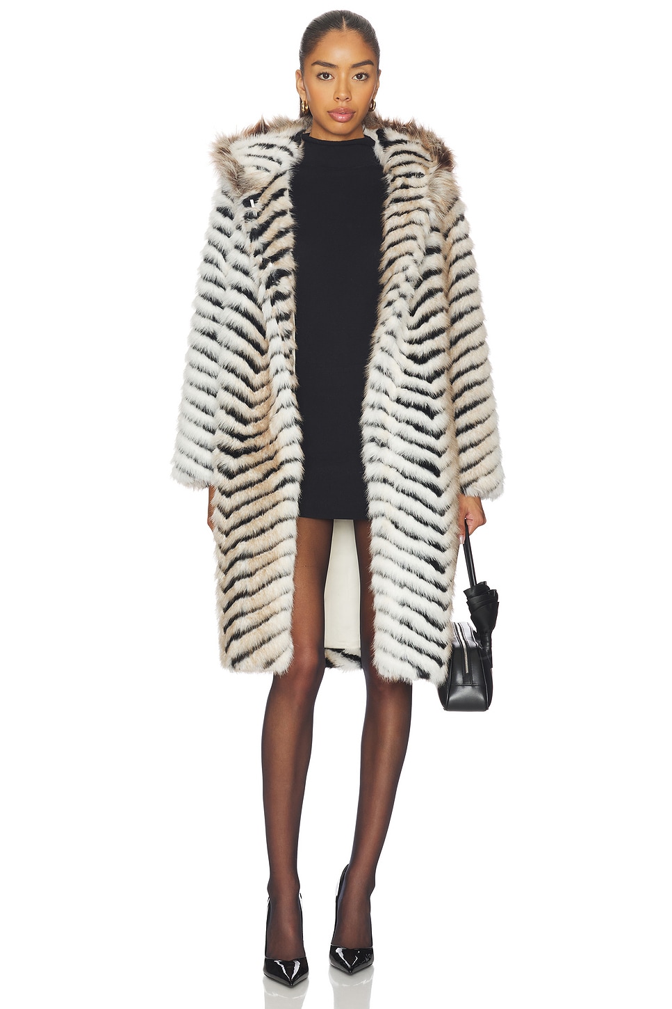 Adrienne Landau Elenor Coat in Natural | REVOLVE Adrienne Landau Elenor Coat in Natural | REVOLVE