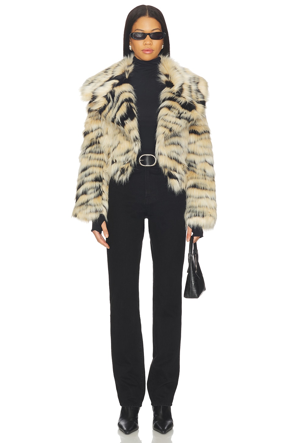 Adrienne Landau Londyn Jacket in Brooke Leopard | REVOLVE