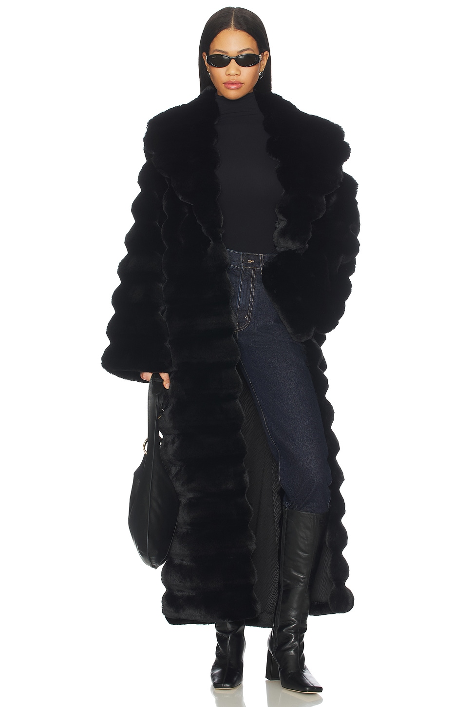 Chinchilla Full Length Coat - thumbnail 2