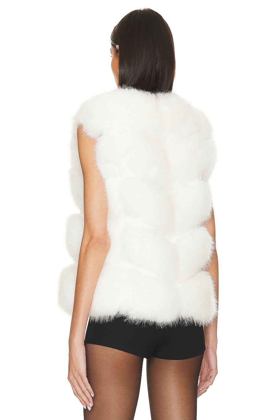 Adrienne Landau Faux Fur Vest