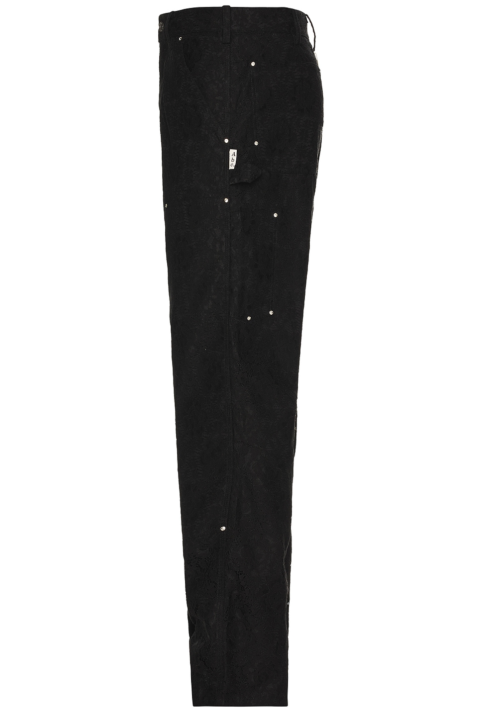 Crystal Rivet Lace Double Knee Pant - Thumbnail 3